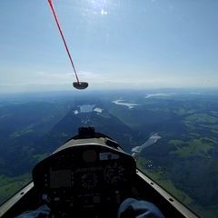 Verortung via Georeferenzierung der Kamera: Aufgenommen in der Nähe von Okres Český Krumlov, Tschechien in 2000 Meter